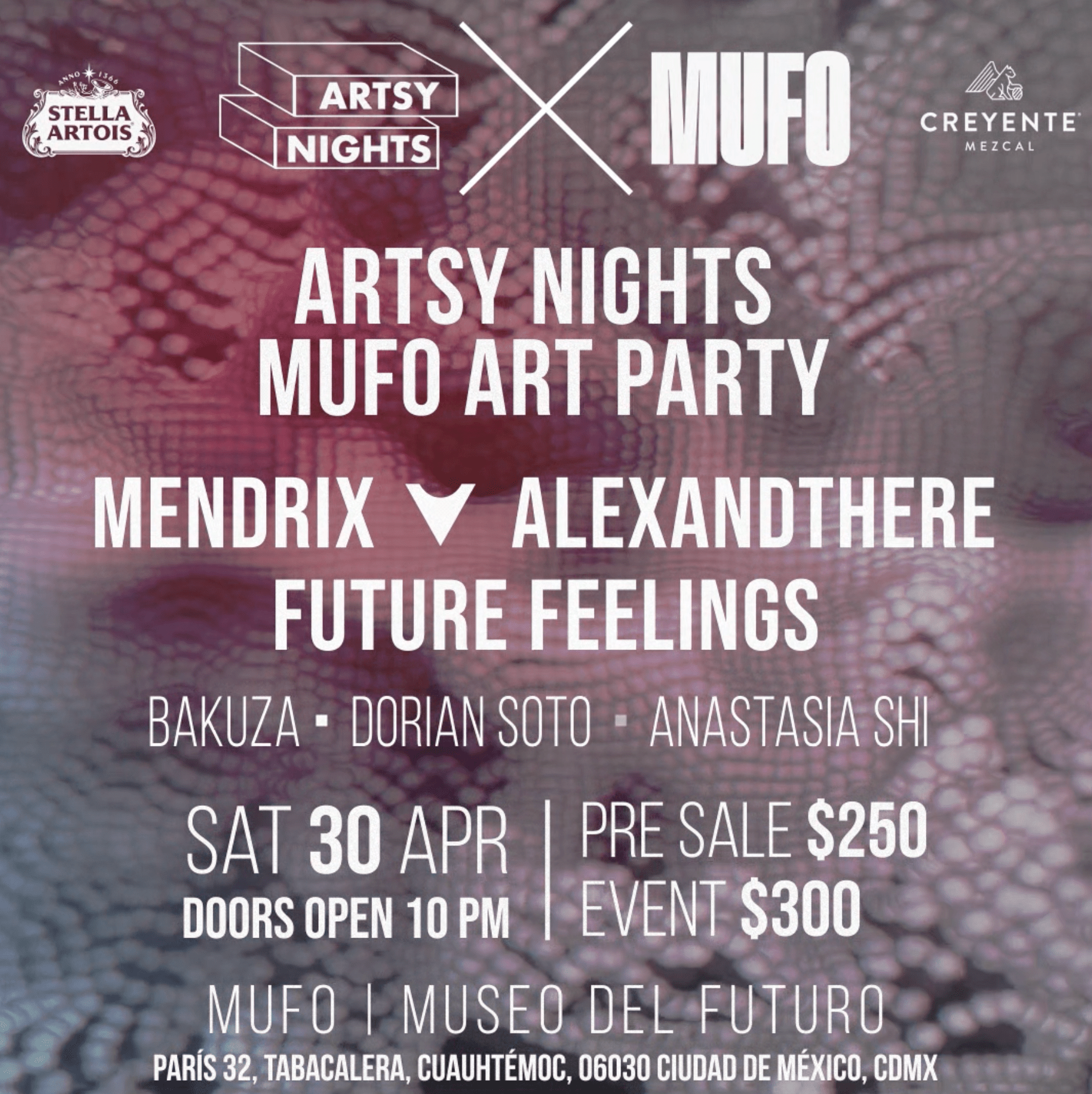 ARTSY NIGHTS X MUFO