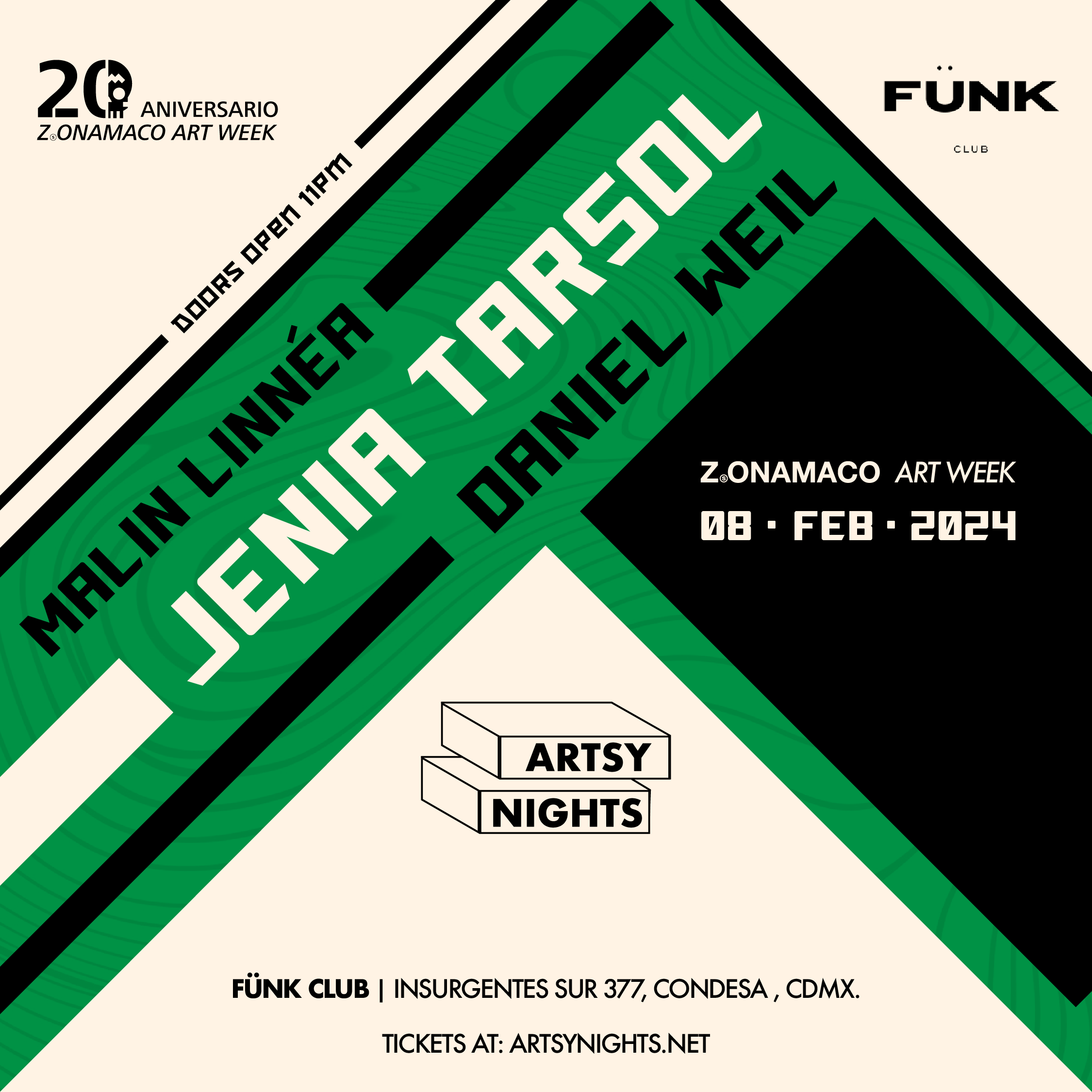 ARTSY NIGHTS X  FUNK I